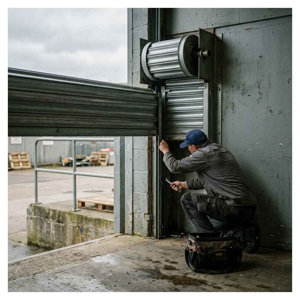 Commercial garage door repair in Dunwoody