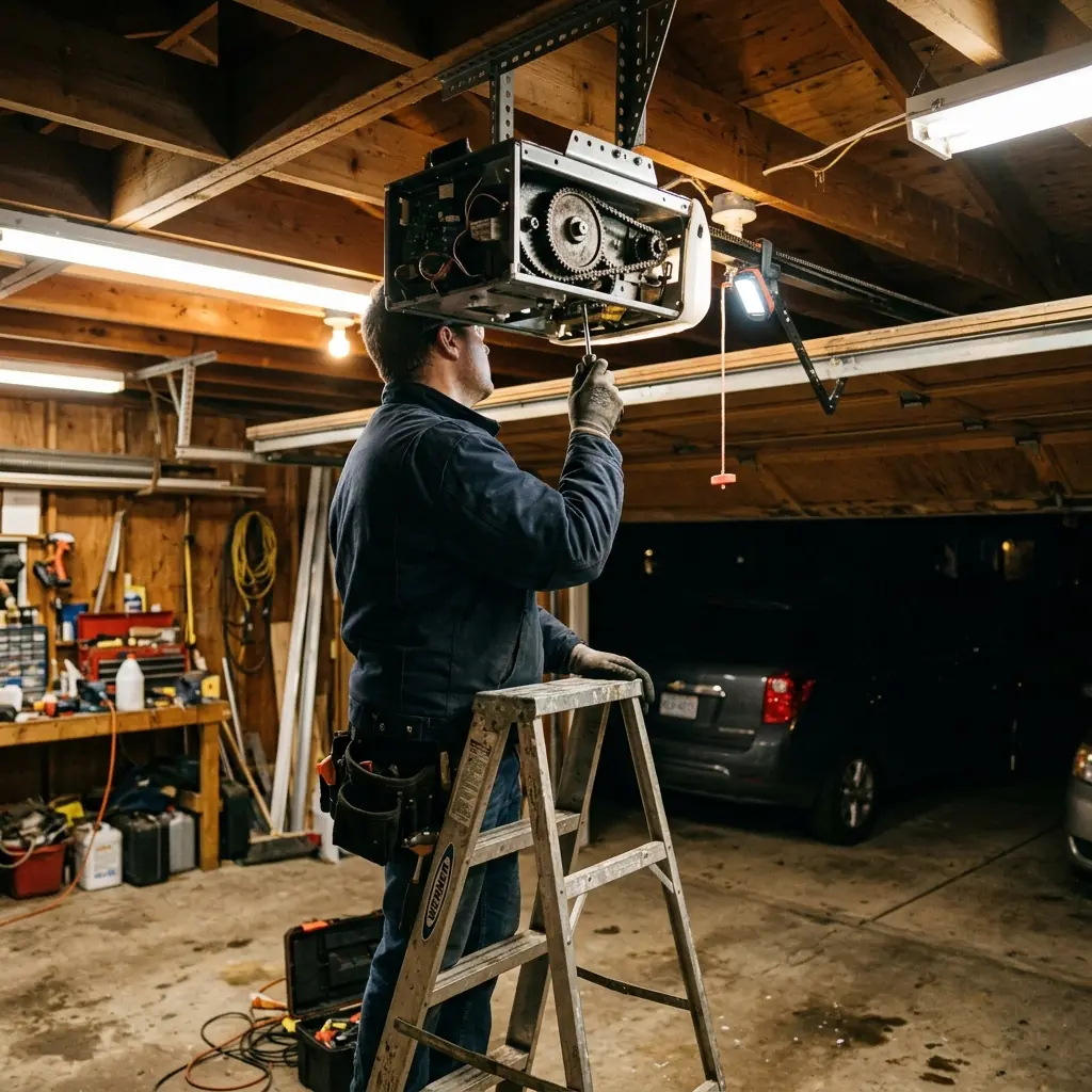 Garage door opener repair in Dunwoody