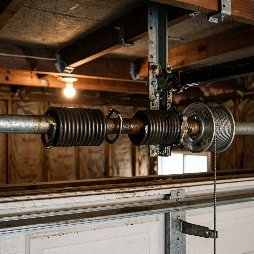 Garage door spring repair in Dunwoody